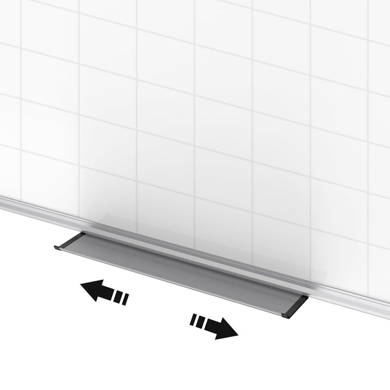XBoard Magnetic Dry Erase Whiteboard with Lines 36 x 24 Inch, 3' x 2' Double Sided Hanging White Board Planner for Wall | Grid Lined White Board + Message Presentation Board - Image 5